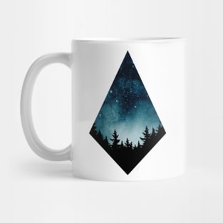 Geometric galaxy Mug